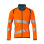 Sweatshirt met rits, modern fit sweatshirt met rits