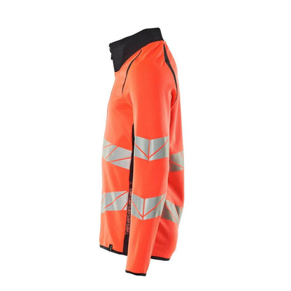Sweatshirt met rits, modern fit sweatshirt met rits