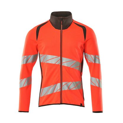 Sweatshirt met rits, modern fit sweatshirt met rits