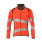 Sweatshirt met rits, modern fit sweatshirt met rits