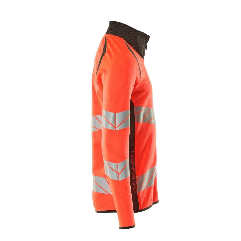 Sweatshirt met rits, modern fit sweatshirt met rits