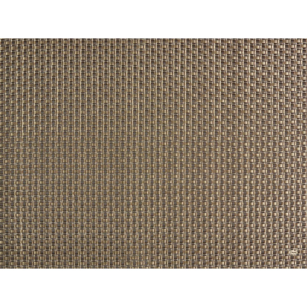 Detailopname van het gestructureerde, rasterachtige oppervlak van de papieren placemats 30 x 40 cm 3D - Aardebruin (verpakking van 250 stuks) van Duni GmbH, gemaakt van recyclebaar papier-ideaal voor stijlvolle en duurzame tafeldecoratie.