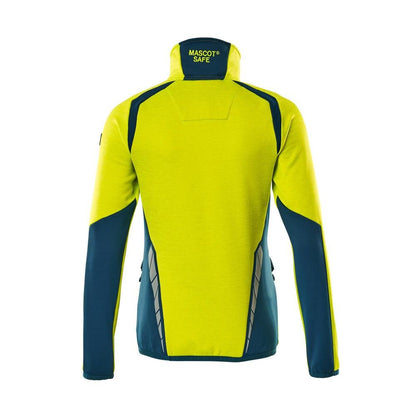 Fleecetrui met korte ritssluiting, microfleece damesjack