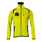 Fleece trui met microfleece jack met ritssluiting