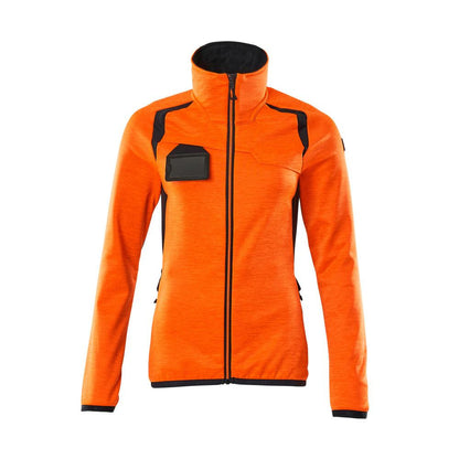 Fleecetrui met ritssluiting, microfleece damesjack