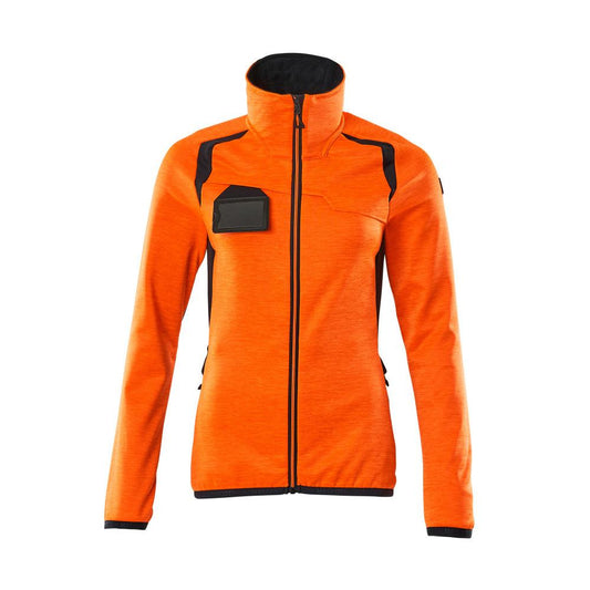Fleecetrui met ritssluiting, microfleece damesjack