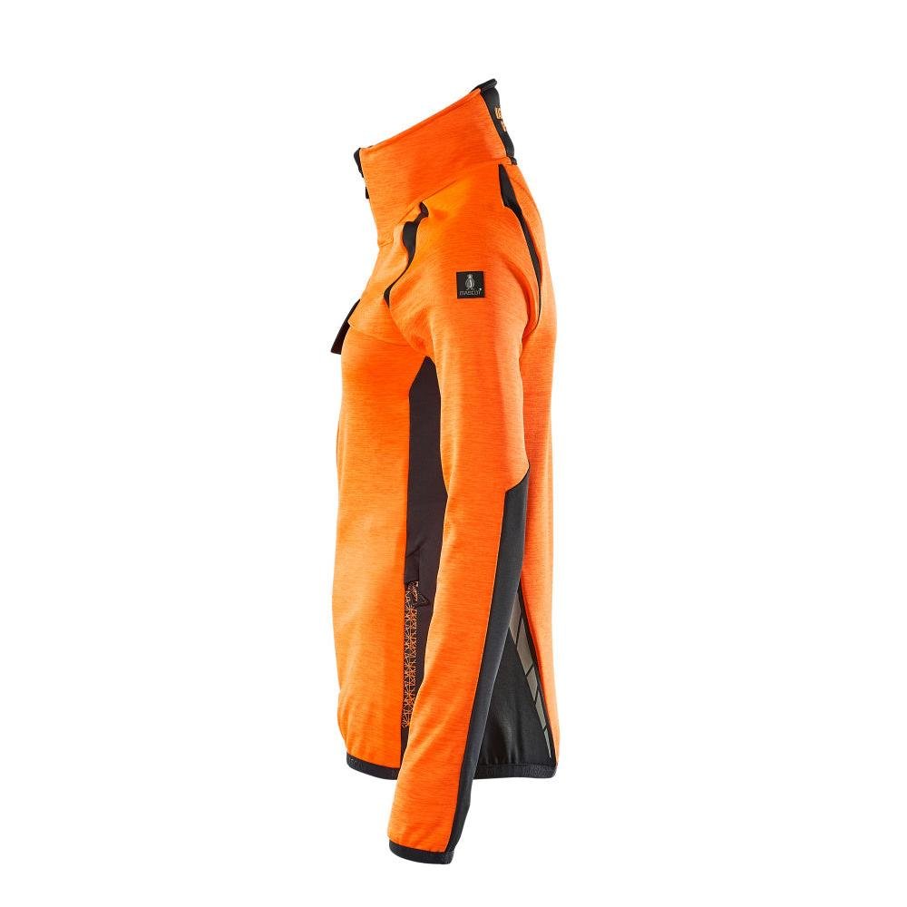 Fleecetrui met ritssluiting, microfleece damesjack