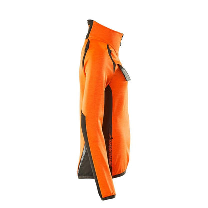 Fleecetrui met ritssluiting, microfleece damesjack