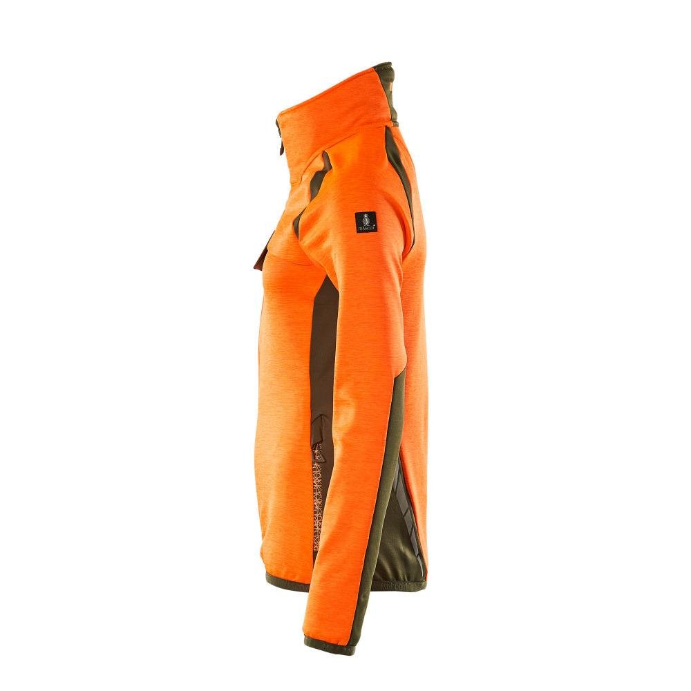 Fleecetrui met ritssluiting, microfleece damesjack