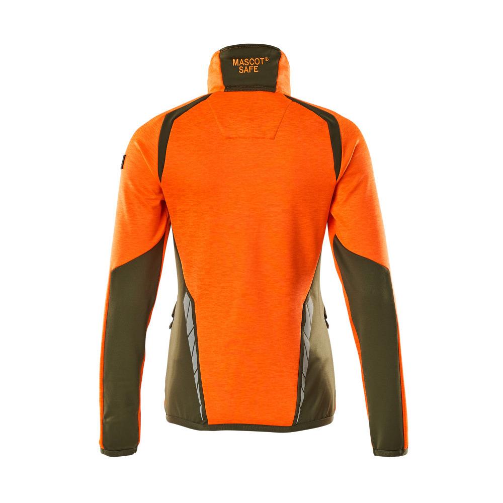 Fleecetrui met ritssluiting, microfleece damesjack