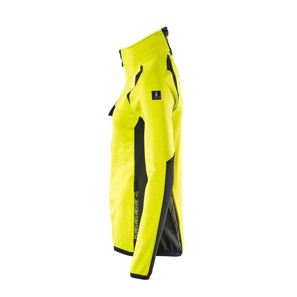 Fleecetrui met ritssluiting, microfleece damesjack