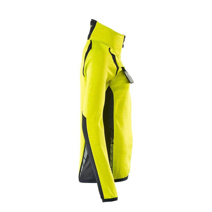 Fleecetrui met ritssluiting, microfleece damesjack
