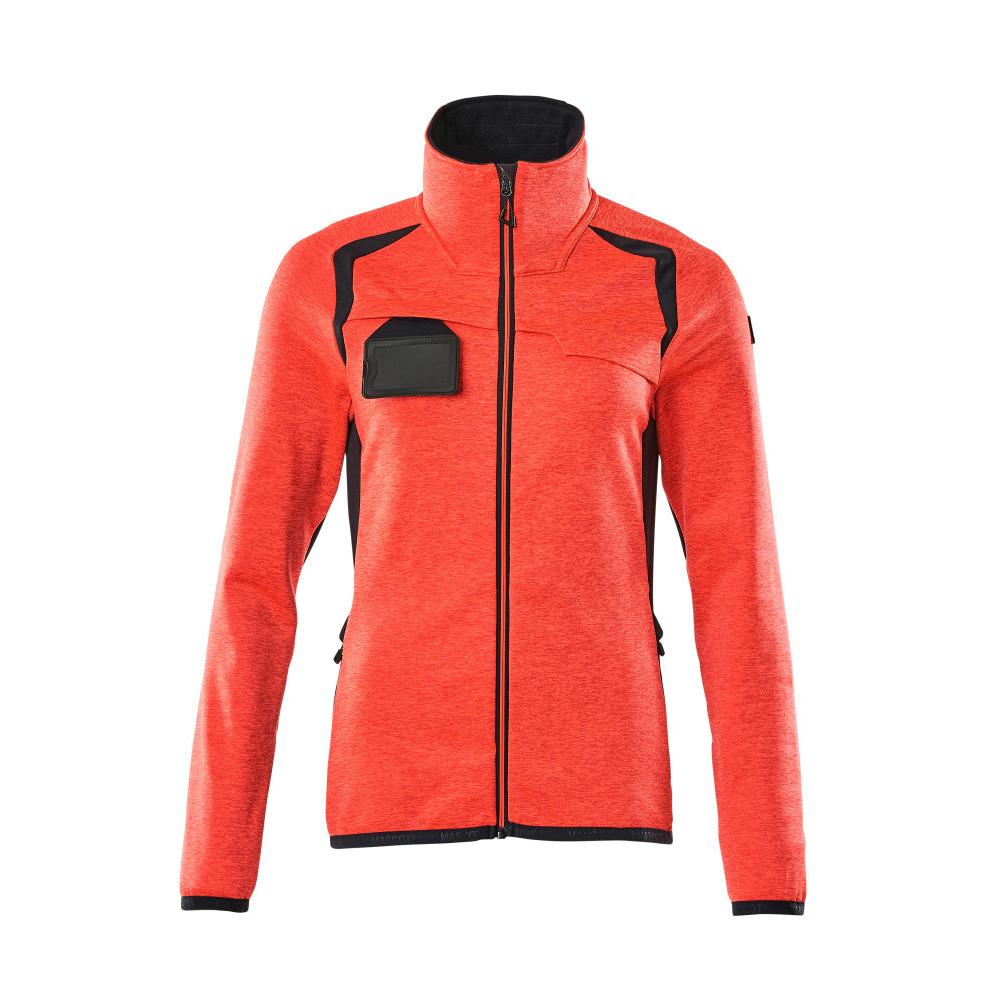 Fleecetrui met ritssluiting, microfleece damesjack