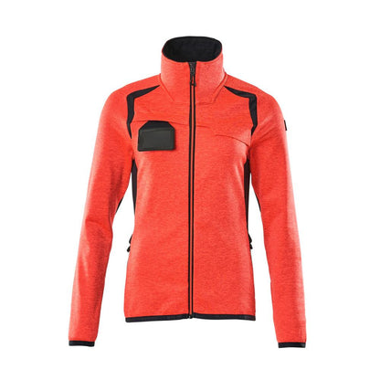 Fleecetrui met ritssluiting, microfleece damesjack