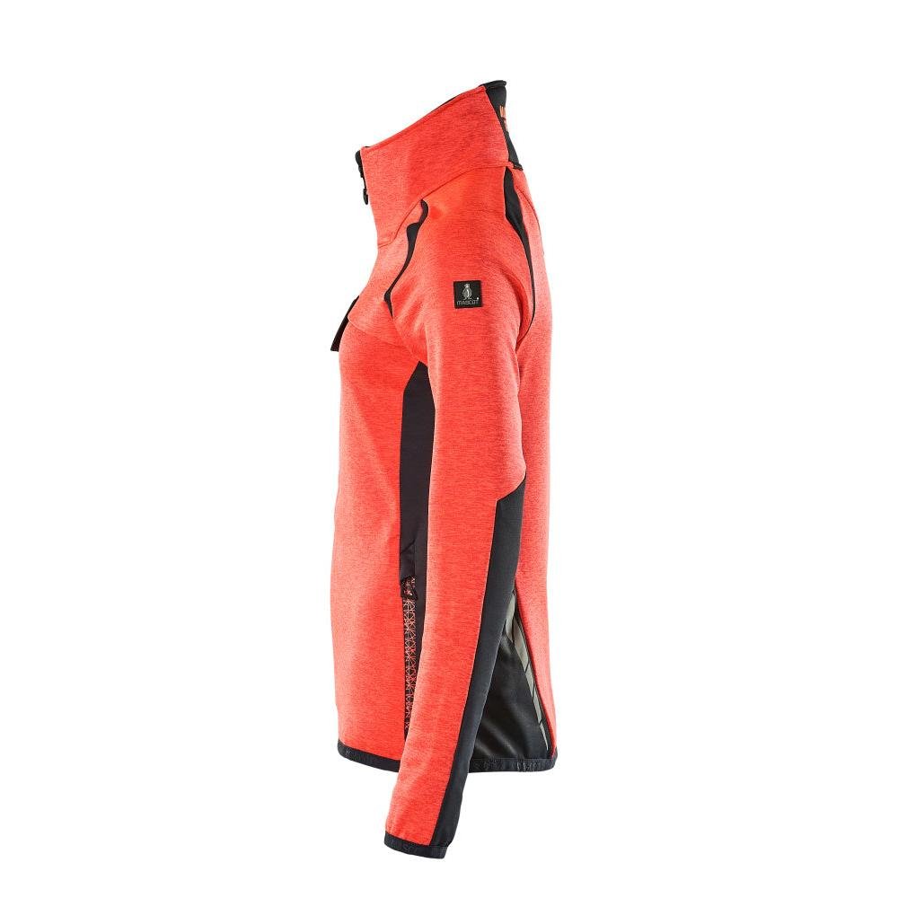Fleecetrui met ritssluiting, microfleece damesjack