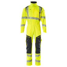 Overall, kniezakken, combinatie van stretch-inzetstukken
