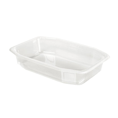 De PP-schaal HMR Transparant PP 215x148 van Duni GmbH is een heldere, rechthoekige voedingsschaal van polypropyleen met afgeschuinde zijkanten en afgeronde hoeken - ideaal voor veelzijdige toepassingen.