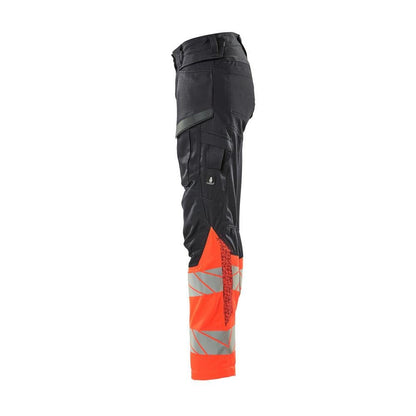 Broeken, dames, DIAMOND, kniezakken, stretchbroeken