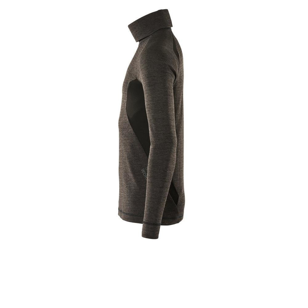 Functioneel ondershirt, lichtgewicht functioneel ondershirt, donker antraciet/zwart