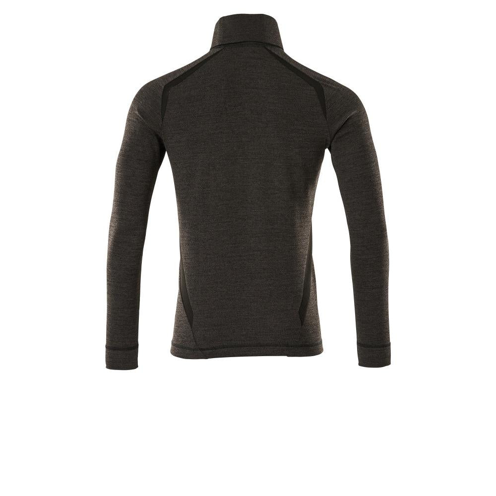 Functioneel ondershirt, lichtgewicht functioneel ondershirt, donker antraciet/zwart