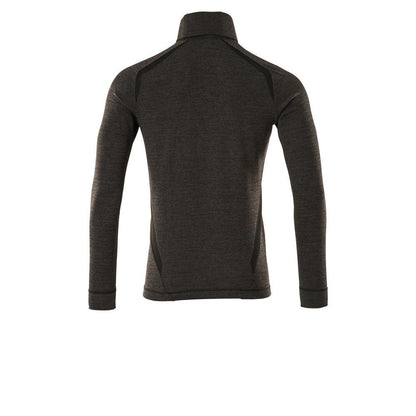 Functioneel ondershirt, lichtgewicht functioneel ondershirt, donker antraciet/zwart
