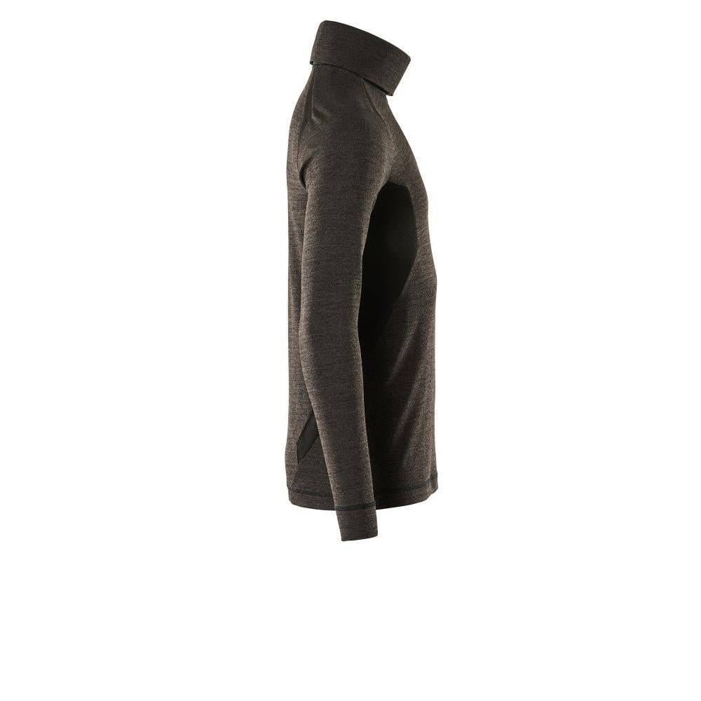 Functioneel ondershirt, lichtgewicht functioneel ondershirt, donker antraciet/zwart