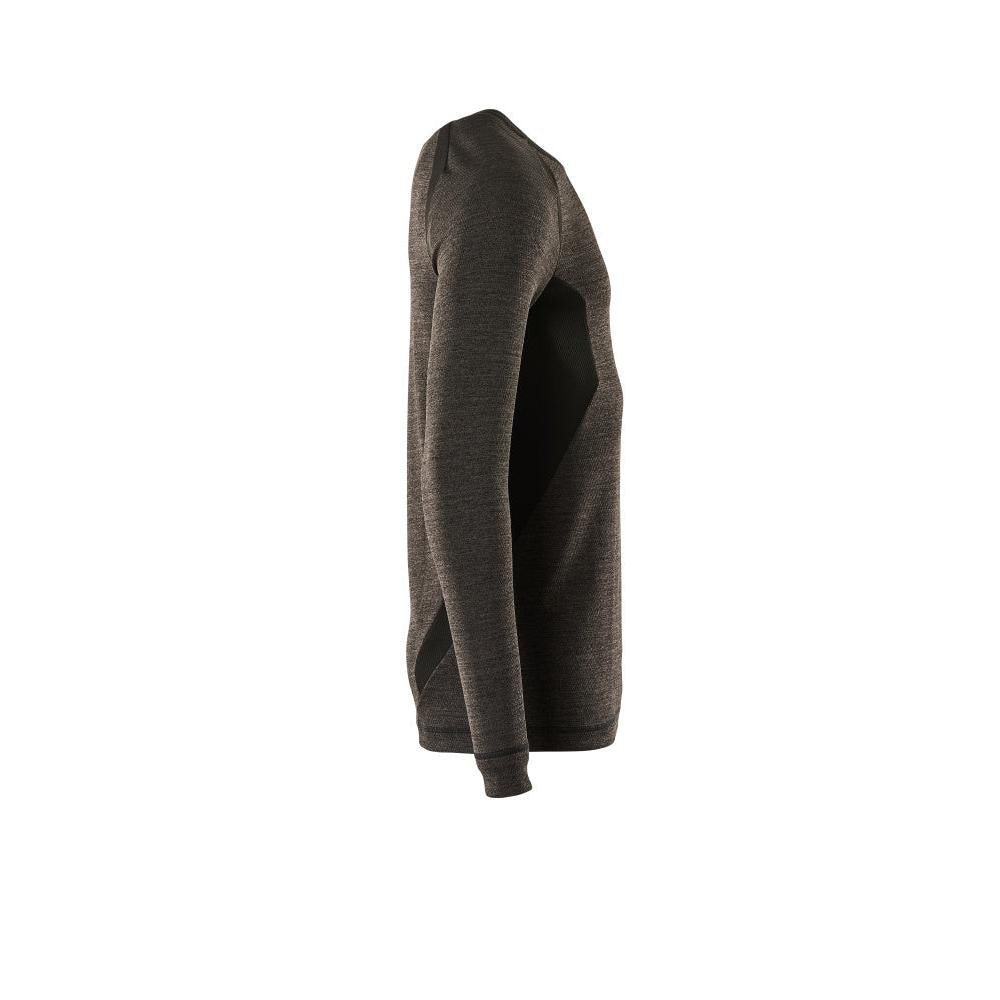 Functioneel ondershirt, lichtgewicht functioneel ondershirt, donker antraciet/zwart