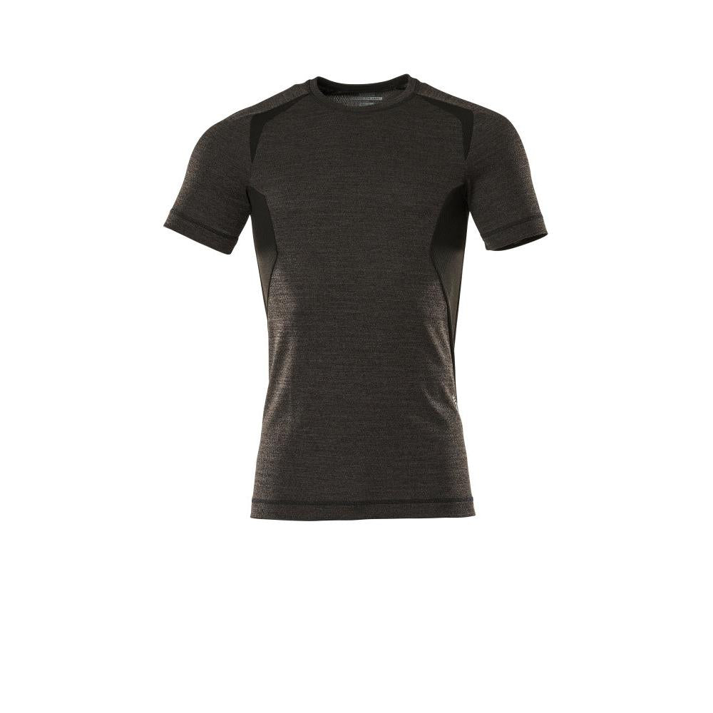 Functioneel ondershirt, lichtgewicht functioneel ondershirt, donker antraciet/zwart