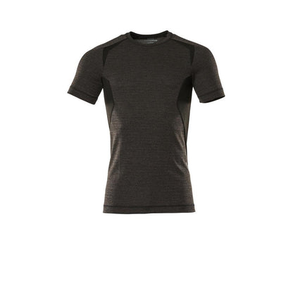 Functioneel ondershirt, lichtgewicht functioneel ondershirt, donker antraciet/zwart