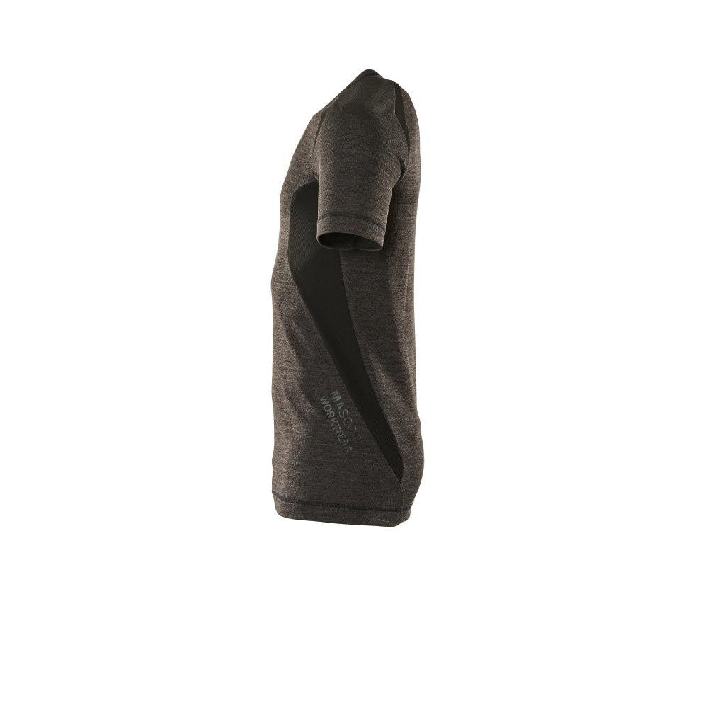 Functioneel ondershirt, lichtgewicht functioneel ondershirt, donker antraciet/zwart