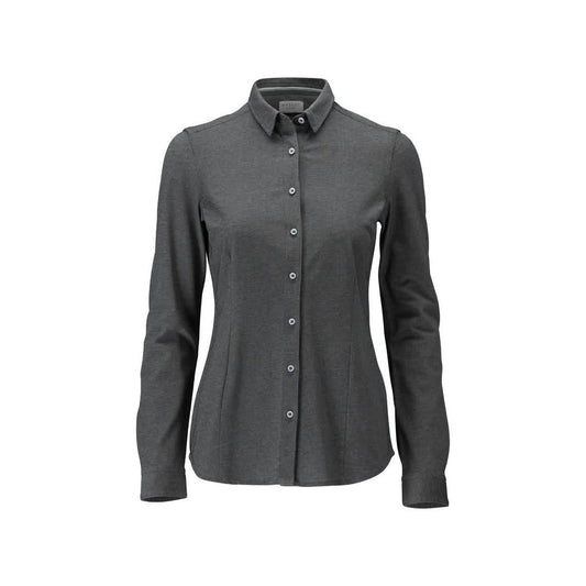 Overhemd, moderne damespasvorm, stretchdamesblouse