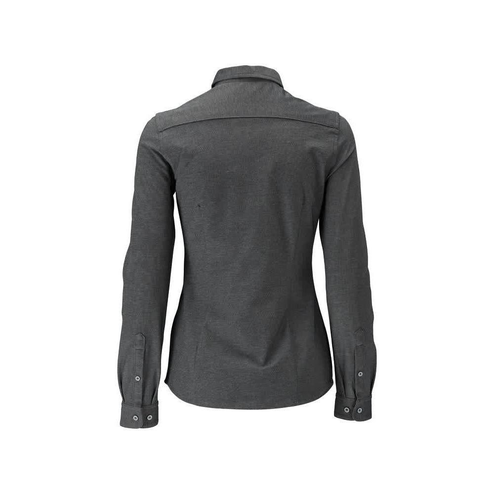 Overhemd, moderne damespasvorm, stretchdamesblouse