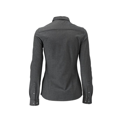 Overhemd, moderne damespasvorm, stretchdamesblouse