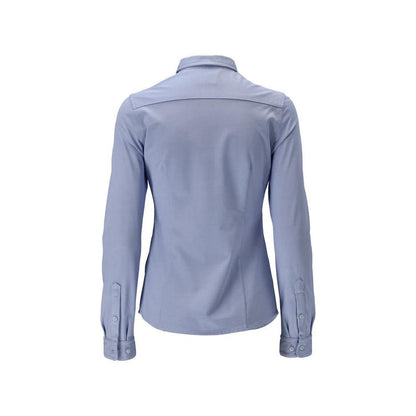 Overhemd, moderne damespasvorm, stretchdamesblouse