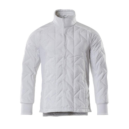 Thermische jas, stretch inzetstukken Thermojas, wit