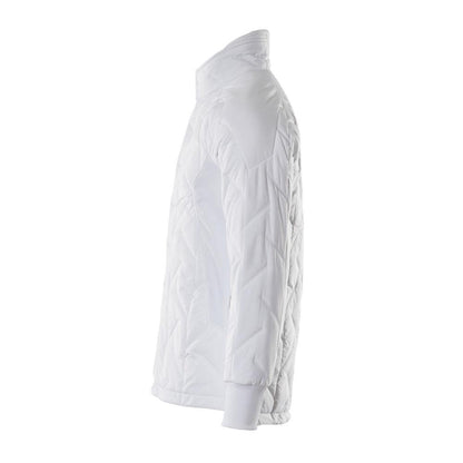 Thermische jas, stretch inzetstukken Thermojas, wit