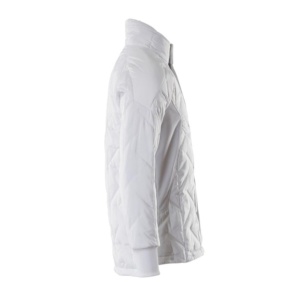 Thermische jas, stretch inzetstukken Thermojas, wit
