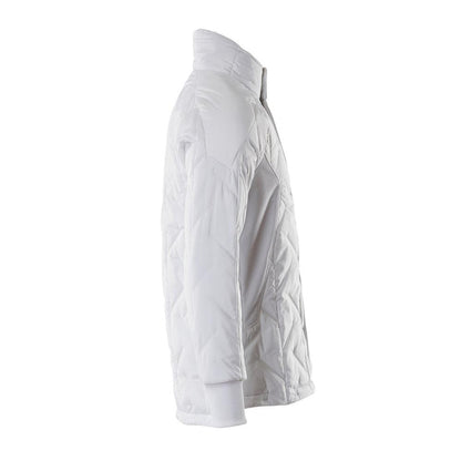 Thermische jas, stretch inzetstukken Thermojas, wit