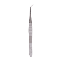 Fijne pincet, chirurgisch, 11 cm, gebogen