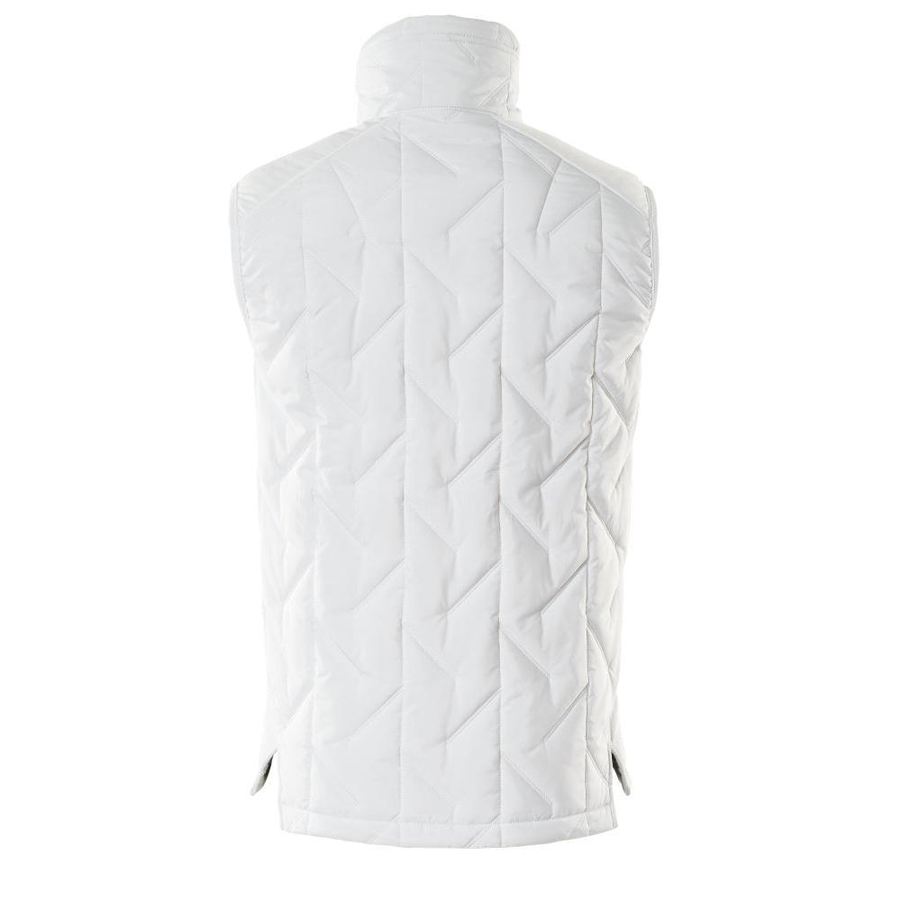Thermisch vest, stretch inzetstukken Thermisch vest, wit