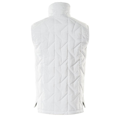 Thermisch vest, stretch inzetstukken Thermisch vest, wit