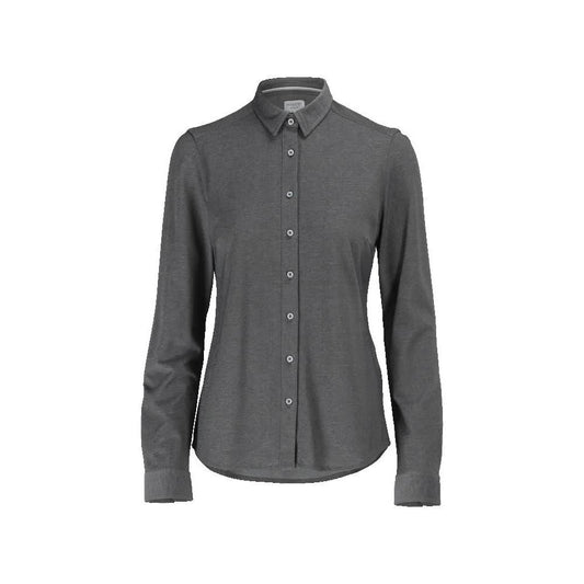 Overhemd, klassieke damespasvorm, stretchdamesblouse