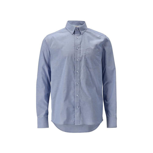 Overhemd, slim fit, stretch, lichtblauw