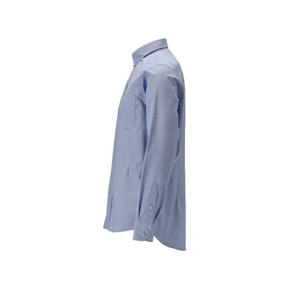 Overhemd, slim fit, stretch, lichtblauw