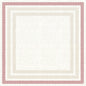 Die Dunicel Mitteldecke 84x84 cm Rigato bordeaux von Duni GmbH zeichnet sich durch einen quadratischen, cremefarbenen, strukturierten Kern mit dünnen beigen, dickeren hellbeigen und gedämpften rosafarbenen, von Rigato bordeaux inspirierten Rändern aus. Packung: 20 Stück. Ideal für vielseitige Anwendungen.