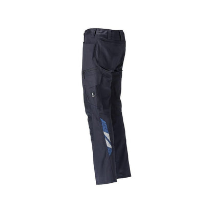 Broek met kniezakken, katoen+, lichte broek