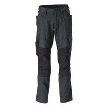 Broek met kniezakken, katoen+, lichte broek