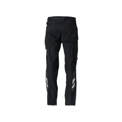 Broek, kniezakken, stretch, katoenen broek