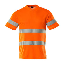T-shirt, V-hals, modern fit t-shirt