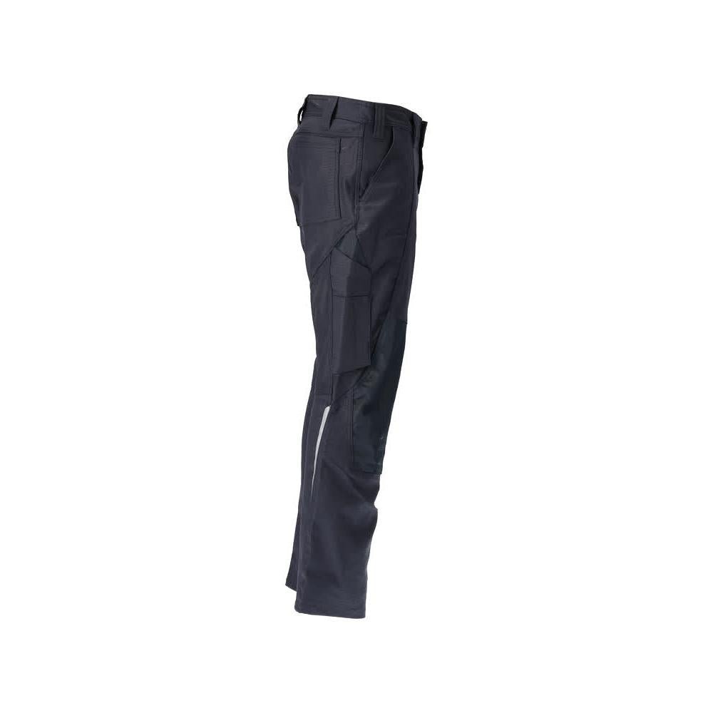 Broek met kniezakken, katoen+ broek